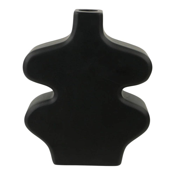 Salina Black Vase