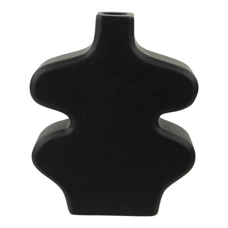 Salina Black Vase