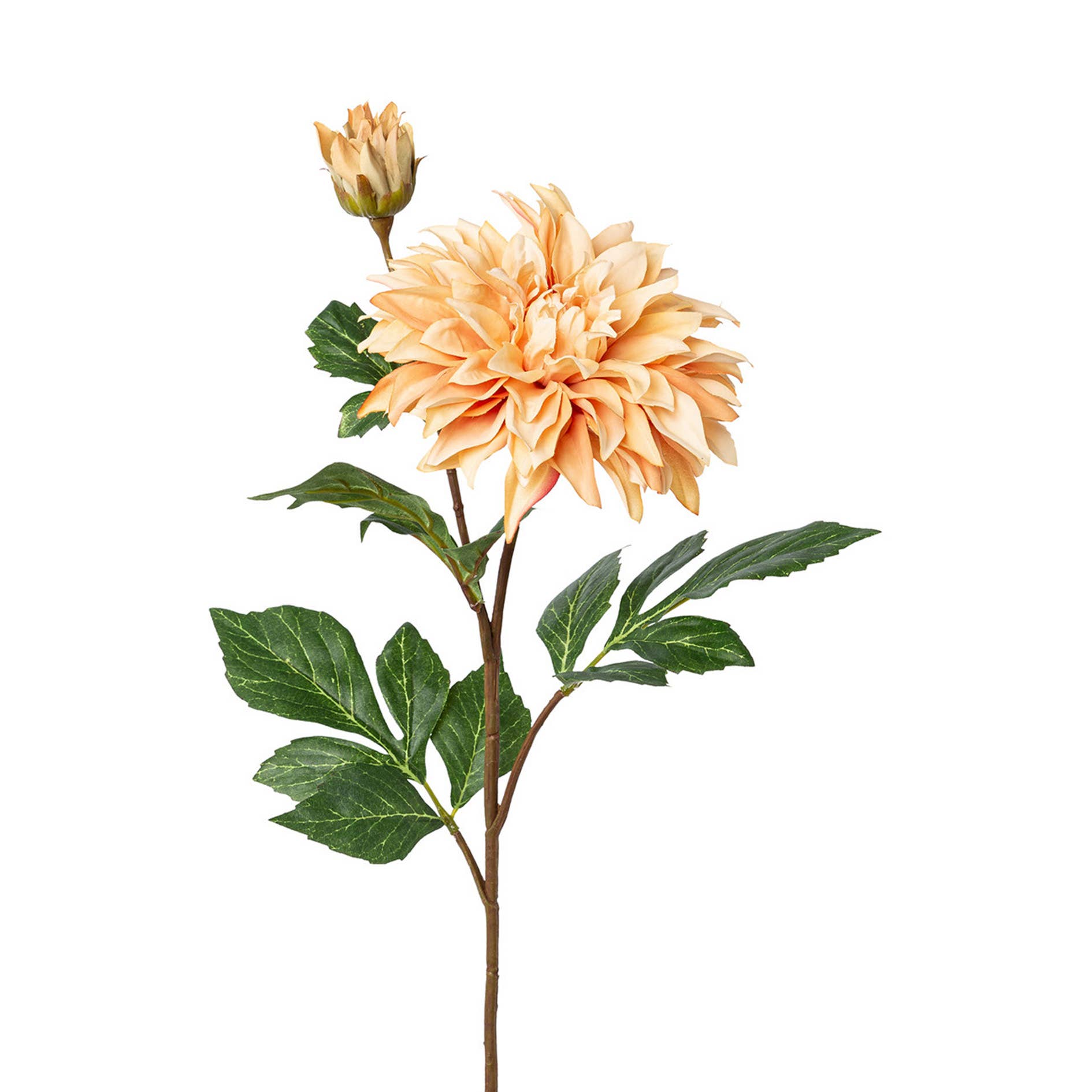 Salmon Dahlia 78cm - LUXONAS