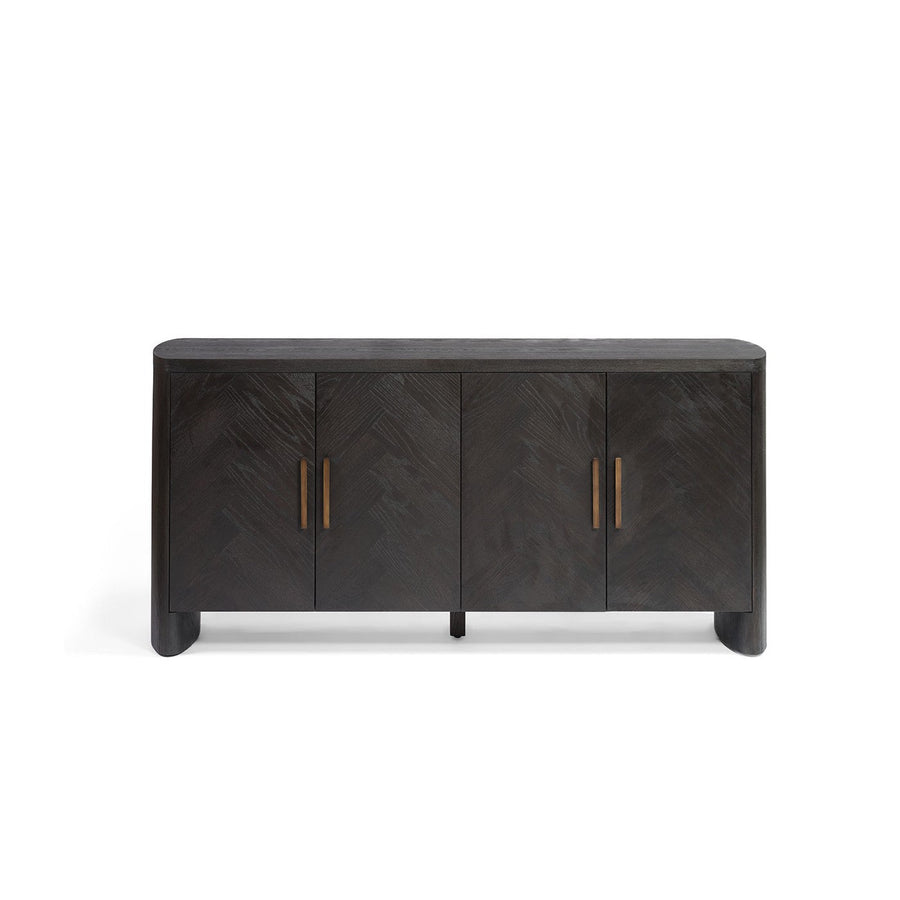 San Diego Herringbone Oak Sideboard