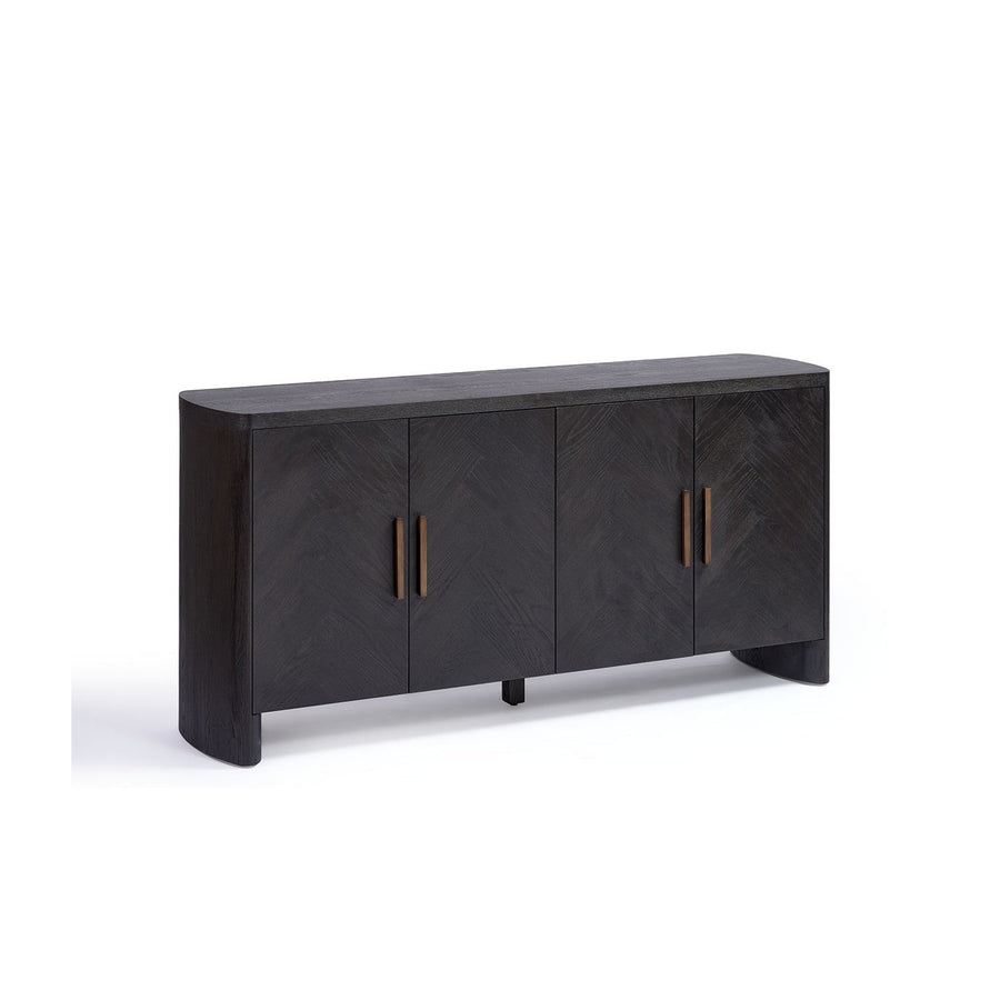 San Diego Herringbone Oak Sideboard