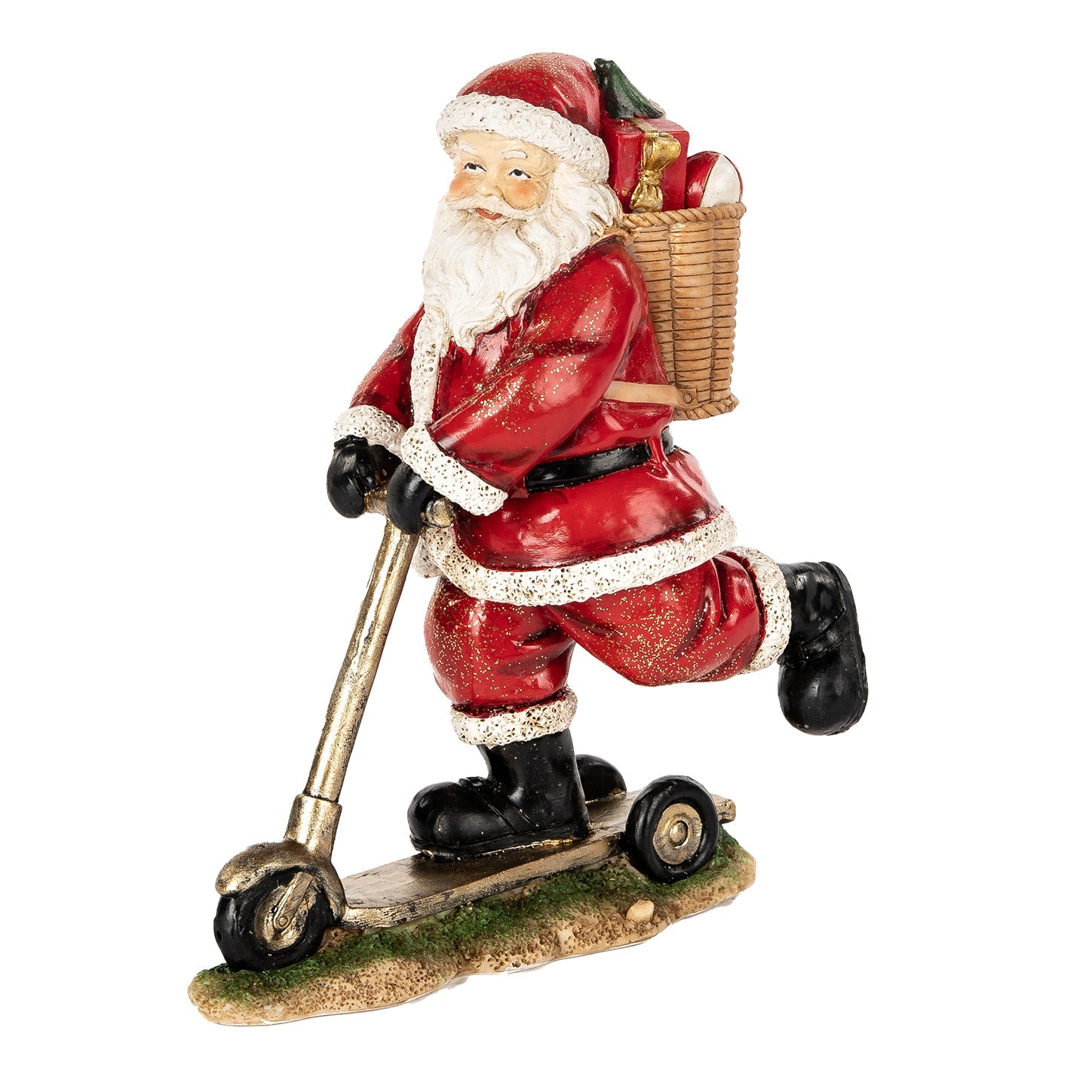Santa Riding Step Scooter - LUXONAS