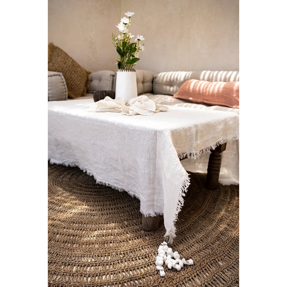Seagrass Carpet - Natural - 100 - LUXONAS HOME