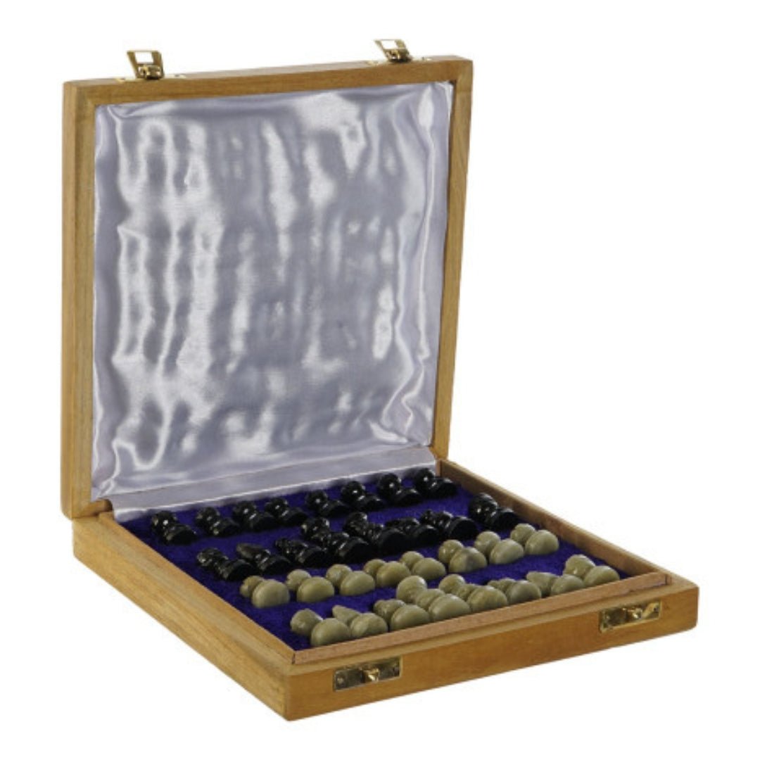 Sheesham Stone Small Chess Set – LUXONAS