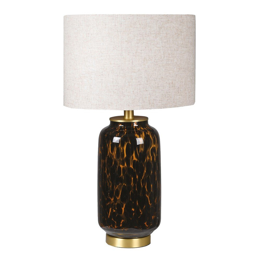Shell Effect Glass Table Lamp