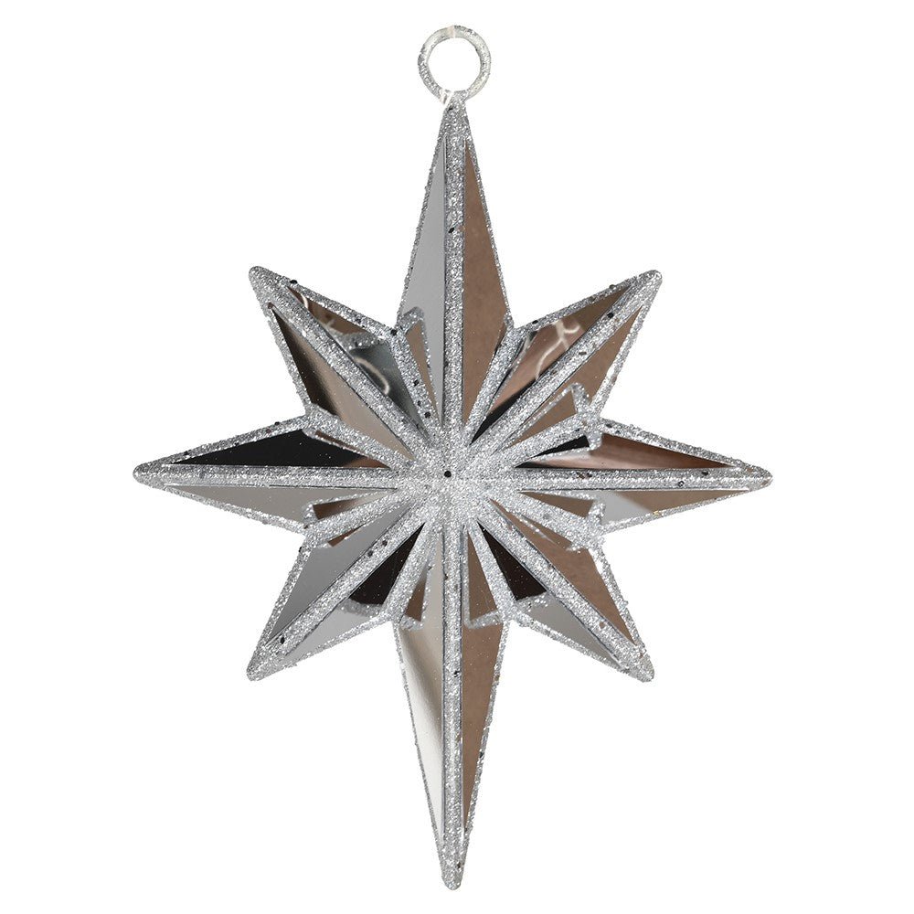 Silver Hanging Star - LUXONAS