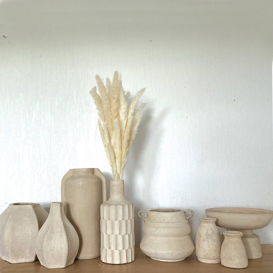 Simple Papier-Mâché Vase