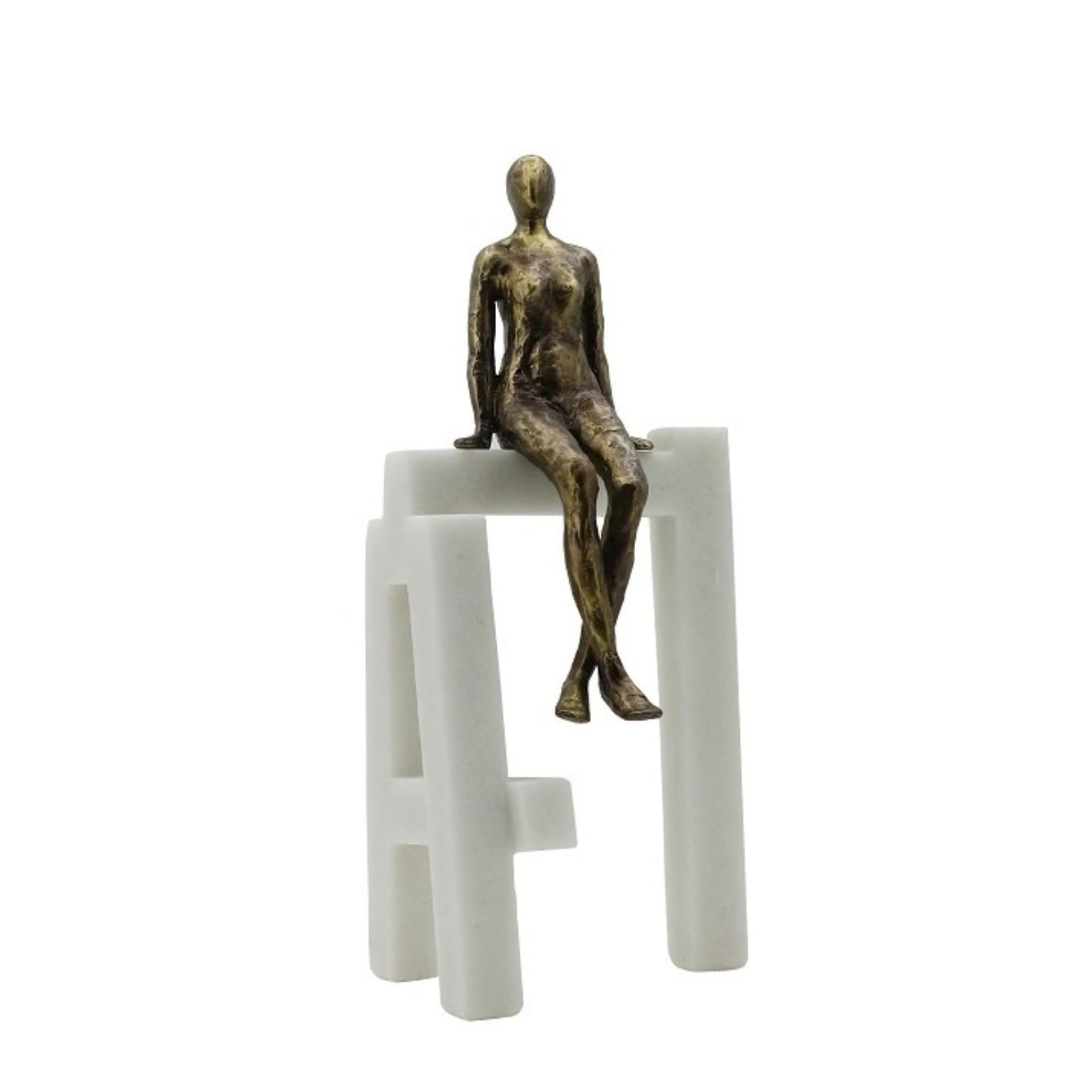 Sitting Figure on Wall - LUXONAS HOME