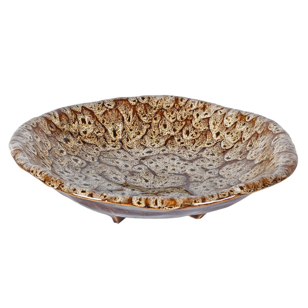 Slip Glaze Plate Deco