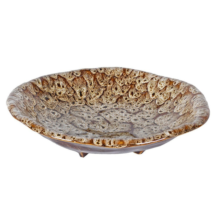 Slip Glaze Plate Deco