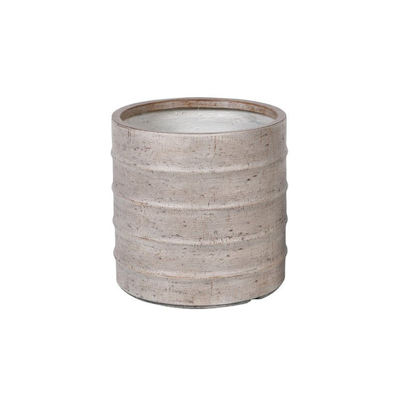 Small Bamboo Effect Planter - Stylish Indoor & Outdoor Decor