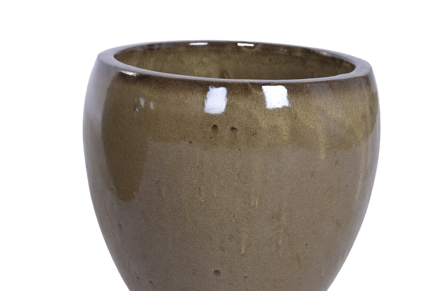 Medium Glazed Ceramic Planter