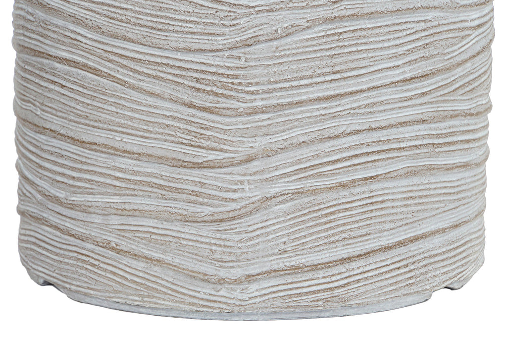 Small Grey Fibre Planter - LUXONAS