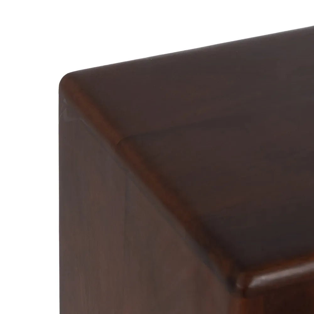 Small Mango Wood Decorative Pillar - LUXONAS