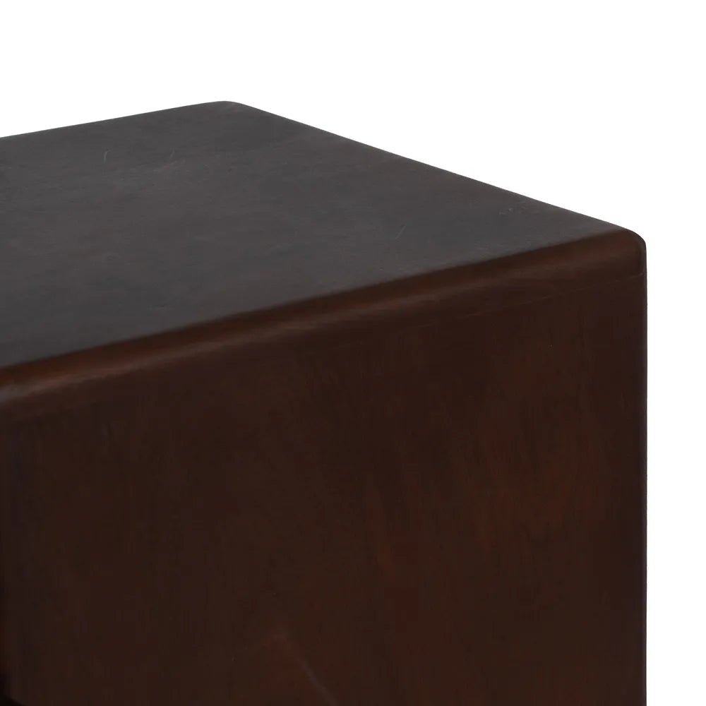 Small Mango Wood Decorative Pillar - LUXONAS