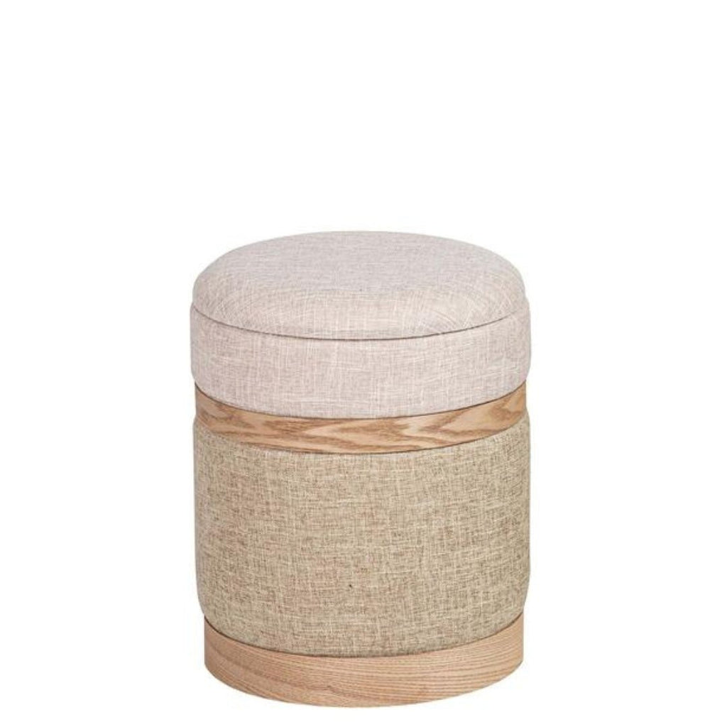 Small Polyester Puff - Versatile and Stylish Seating Option