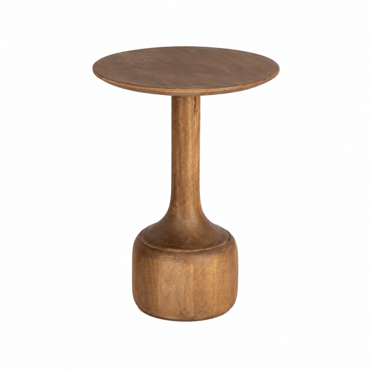 Small Round Mango Sidetable