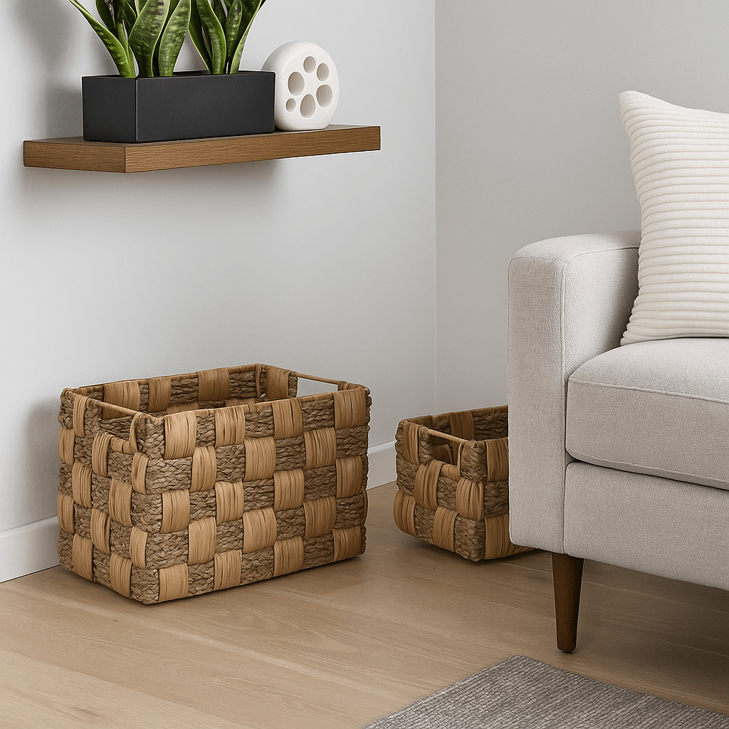 Small Seagrass Baskets - LUXONAS