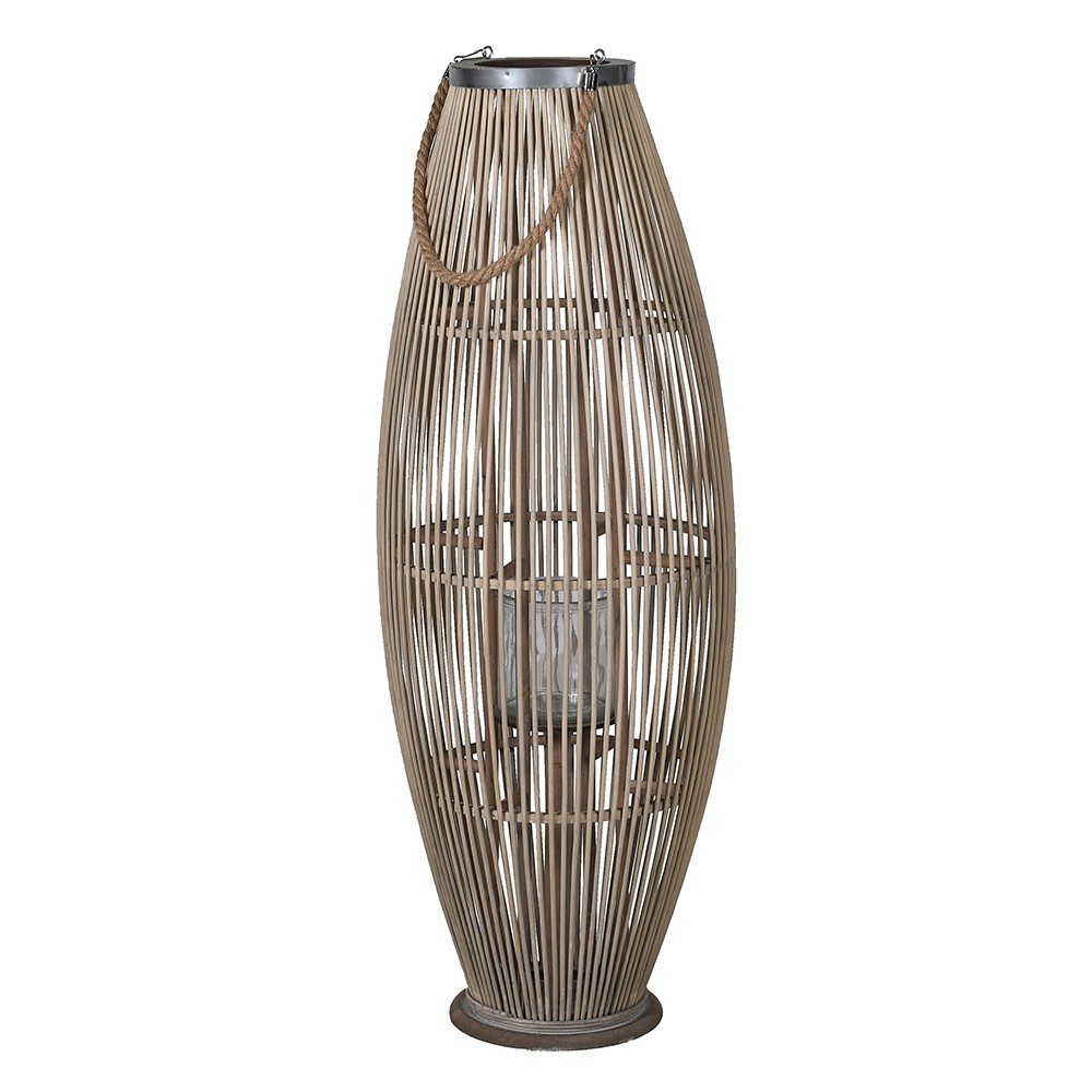 Small Slim Bamboo Lantern - LUXONAS