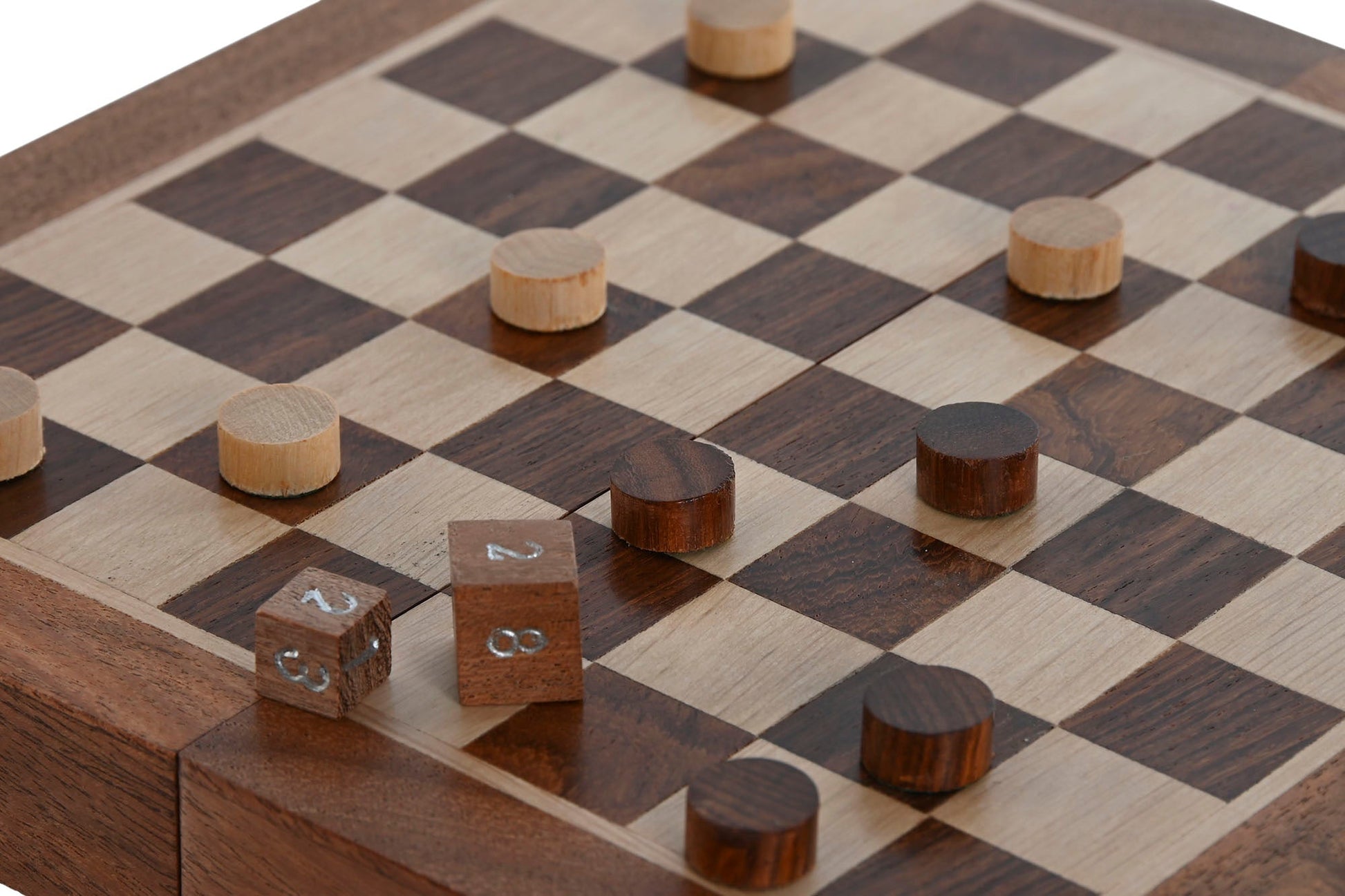 Small Wooden Acacia Board Game - LUXONAS