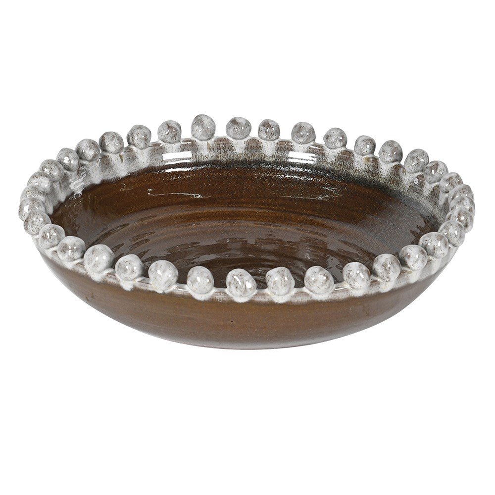 Soma Bowl - Elegant Terracotta Decorative Piece - LUXONAS