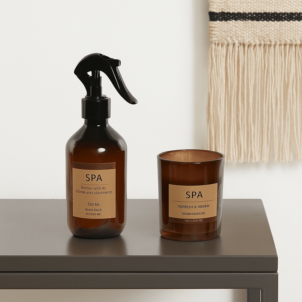 SPA Spray & Candle Set - LUXONAS