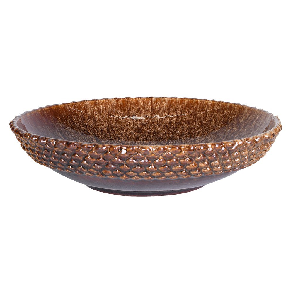 Speckle Glazed Deco Bowl - LUXONAS