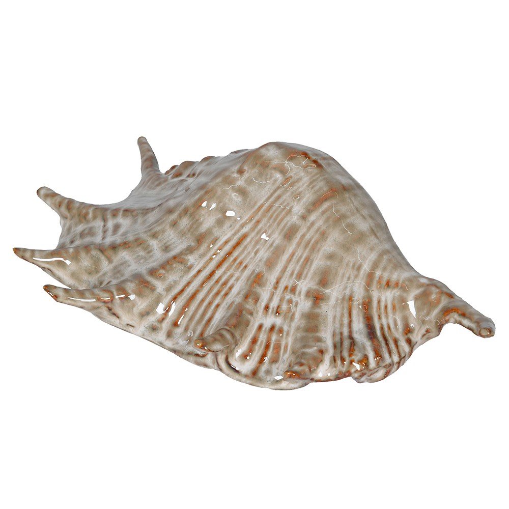 Spider Conch Shell Ceramic Decor