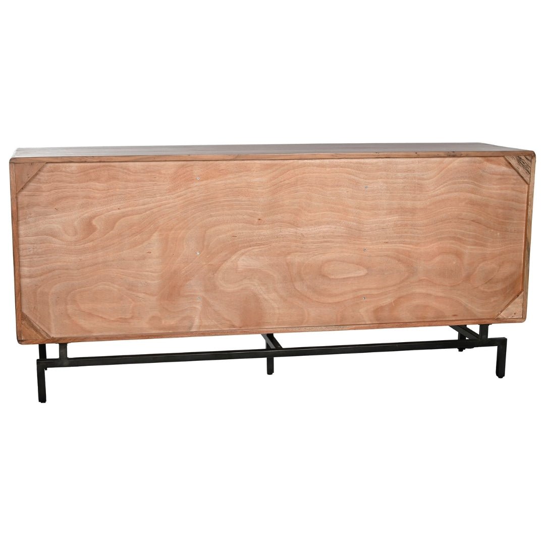 Squares Acacia Sideboard - LUXONAS