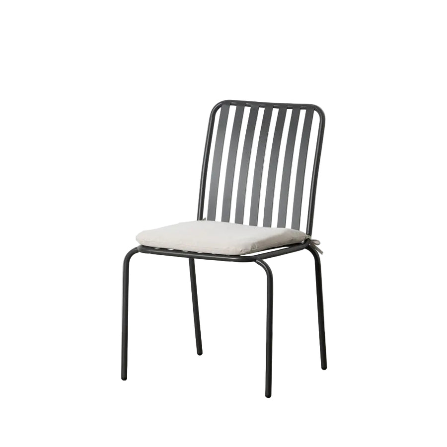 Anthracite Steel Outdoor Chair
