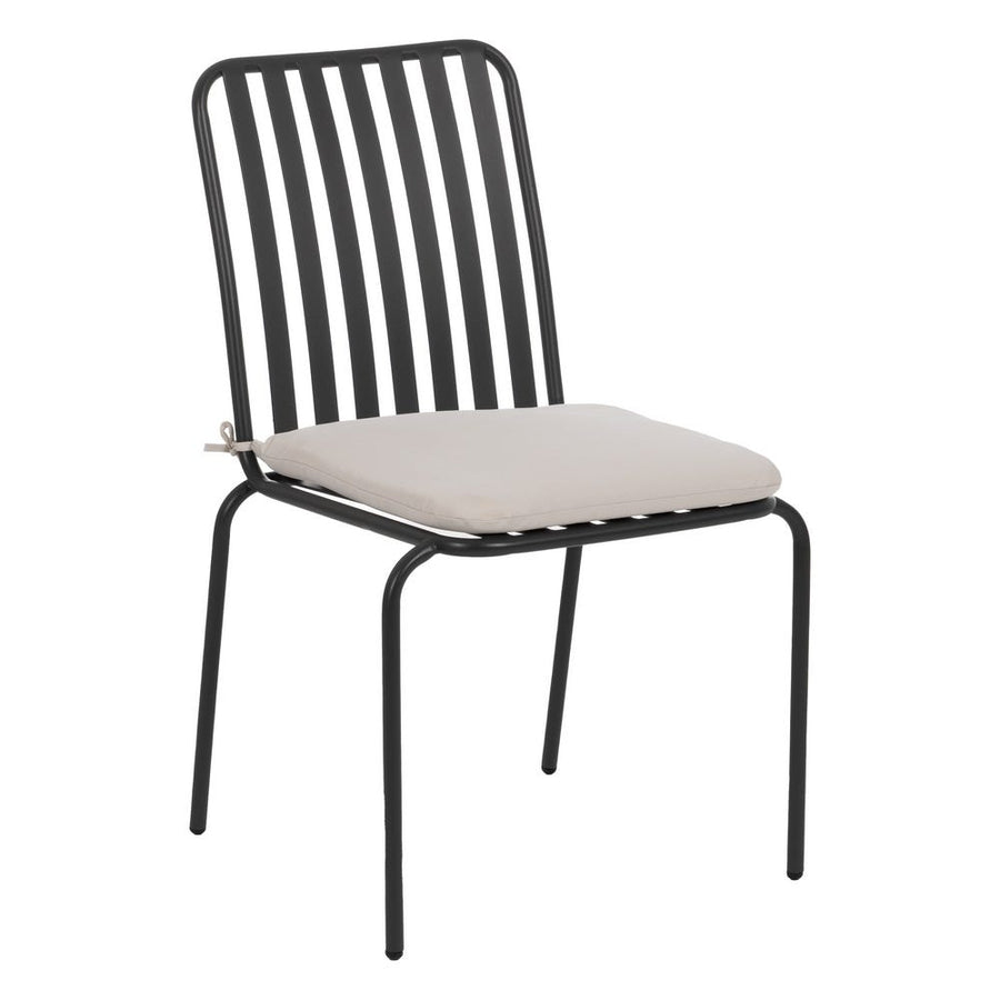 Anthracite Steel Outdoor Chair
