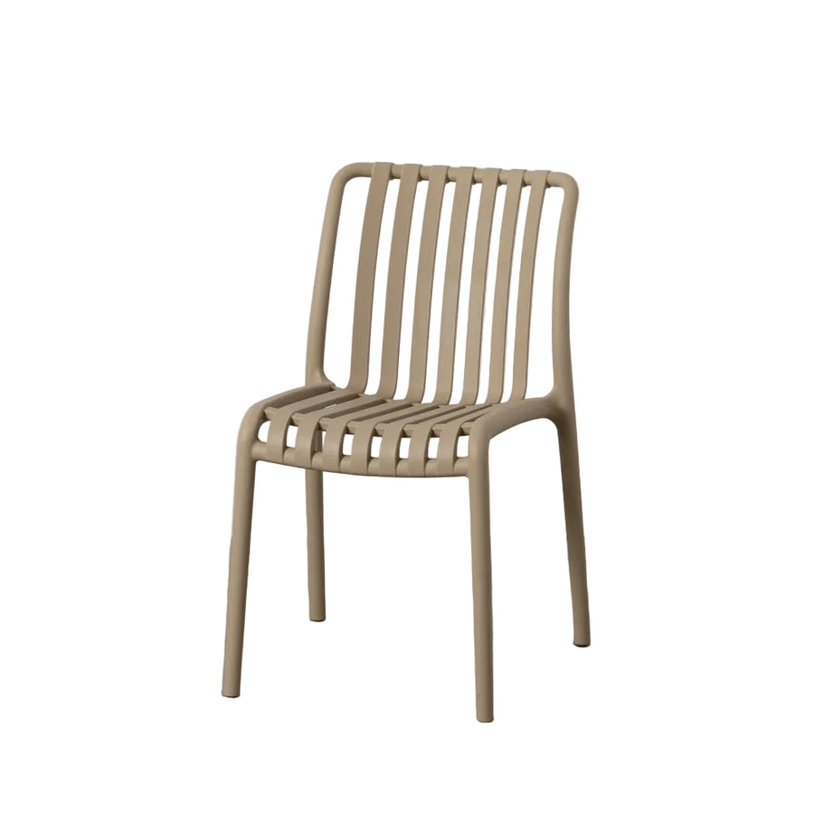 Beige Chair Made of Polypropylene
