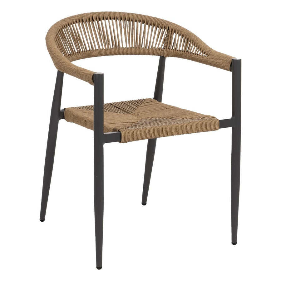 Chair with PE Seat and Aluminum Frame