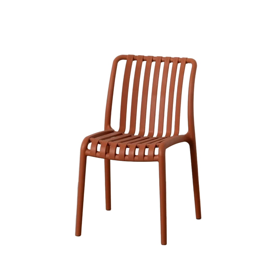 Terracotta Polypropylene Chair