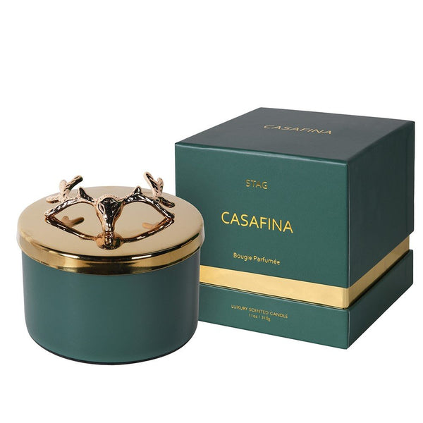 Stag Pine & Vetiver Candle with Box