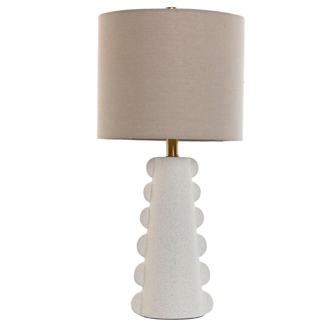 Stone Base Rim Table Lamp