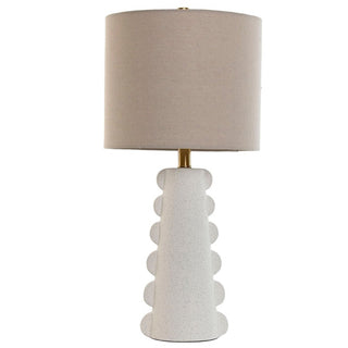 Stone Base Rim Table Lamp