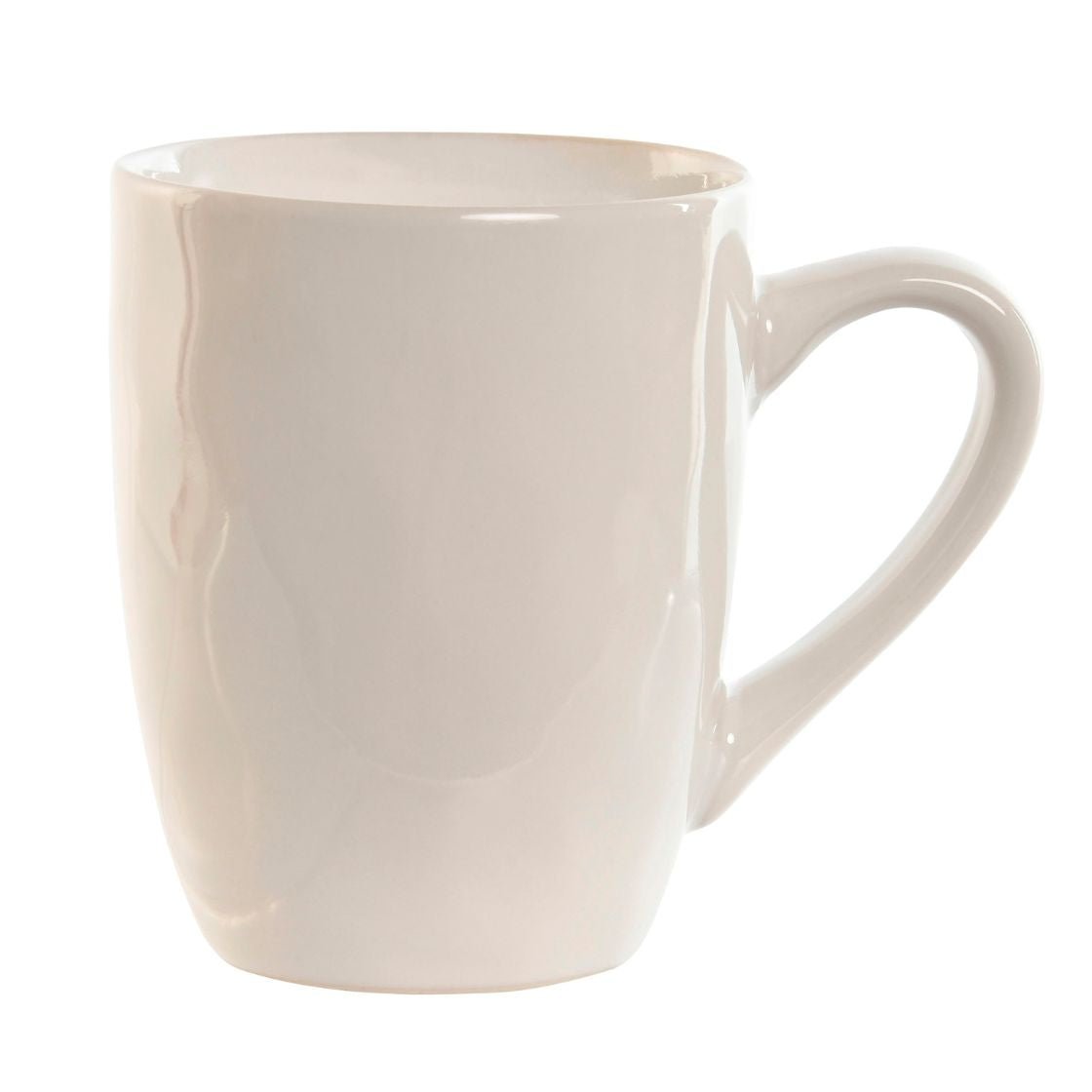 Stoneware Cream Coffee Mug - 420ml