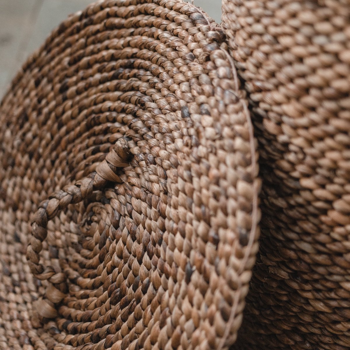 Storage Basket IKAT | Laundry Basket | Basket with Cover | Basket with Lids - LUXONAS HOME