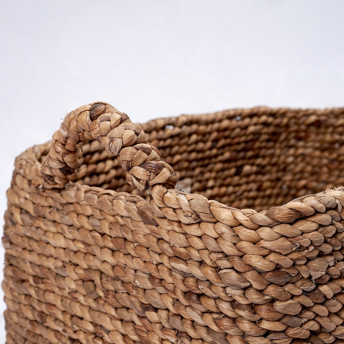 Storage Basket TANIMBAR made from Water Hyacinth - LUXONAS HOME