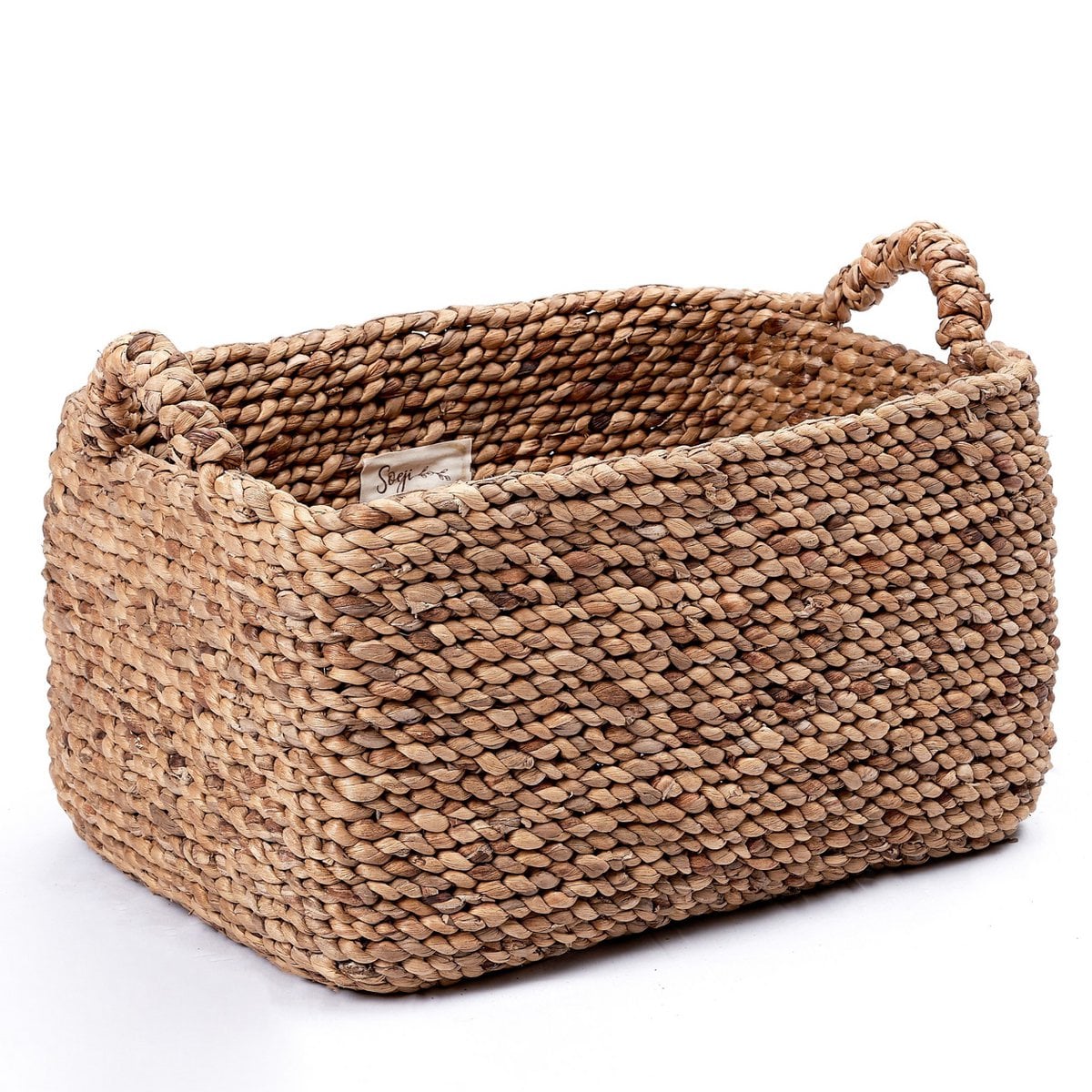 Storage Basket TANIMBAR made from Water Hyacinth - LUXONAS HOME