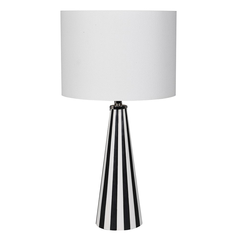 Stripe Bone Table Lamp - LUXONAS