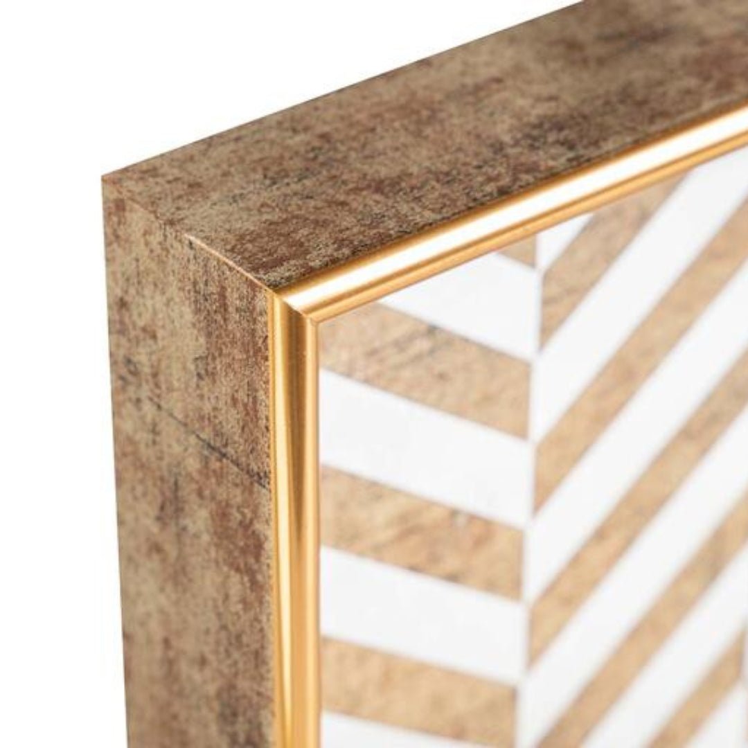 Stripped Mirror Small Tray - LUXONAS