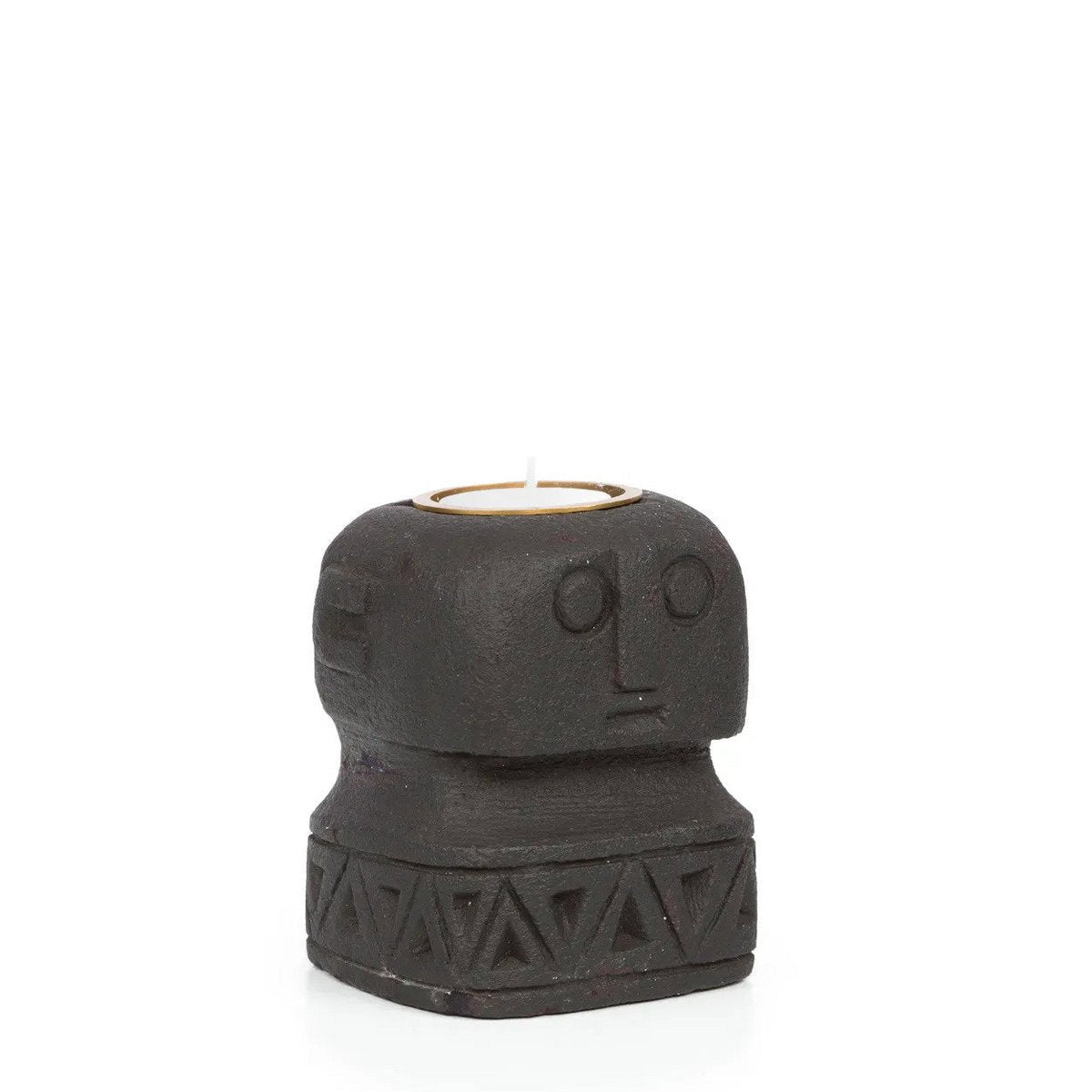 Sumba Stone 26 Candle Holder - LUXONAS HOME