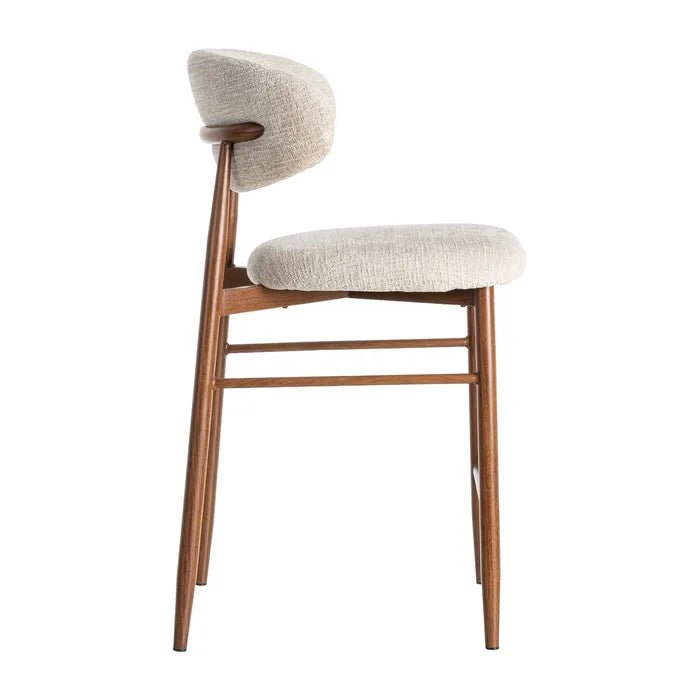 Svelte Cream Stool - Stylish and Durable Seating Solution - LUXONAS