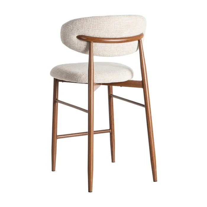 Svelte Cream Stool - Stylish and Durable Seating Solution - LUXONAS
