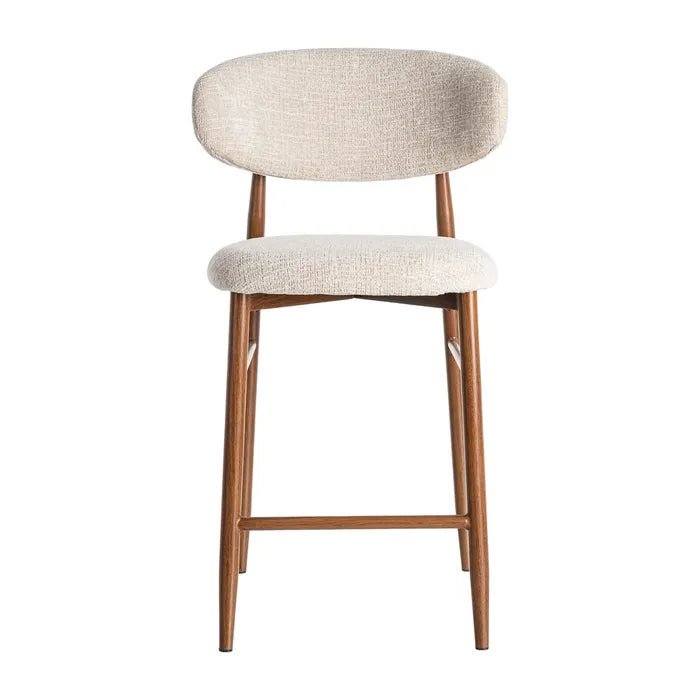 Svelte Cream Stool - Stylish and Durable Seating Solution - LUXONAS