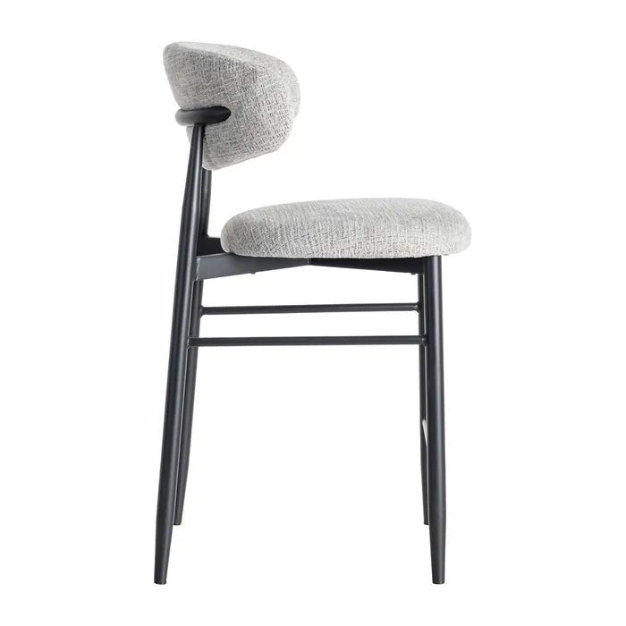 Svelte Grey Stool - Stylish and Durable Seating Solution - LUXONAS
