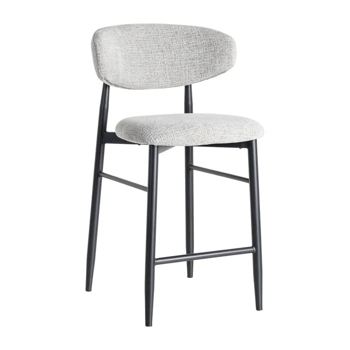Svelte Grey Stool - Stylish and Durable Seating Solution - LUXONAS