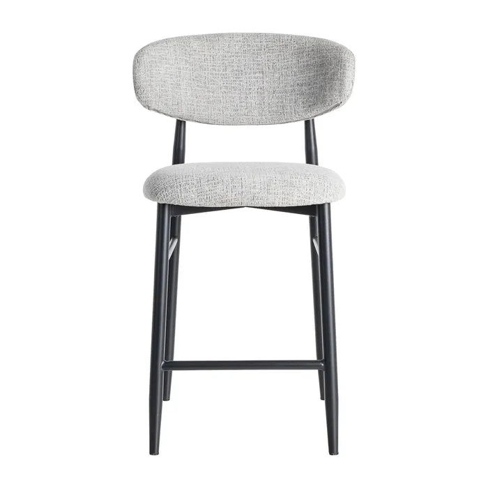 Svelte Grey Stool - Stylish and Durable Seating Solution - LUXONAS